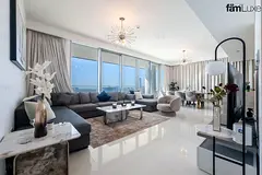 Palm & Sunset View | Upgraded | Private Beach
