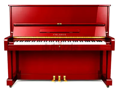 Chloris Mahogany Upright Piano – Elegant Wooden Finish with Rich Acoustic Tone