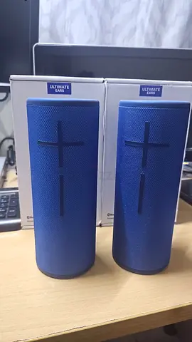Pair of Ultimate Ears UE Mega Boom 3 Bluetooth Speakers