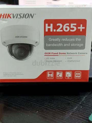 Hikvision H.265+ Fixed Dome Network Camera (sealed box)
