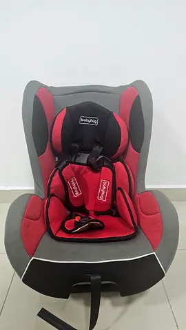 Babyhug Convertible Child Car Seat - Red/Grey, Good Condition