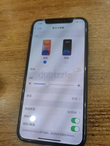iPhone with notch — good working condition, screen intact.only have icloud