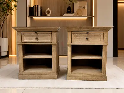 Pottery barn Livingston Nightstands