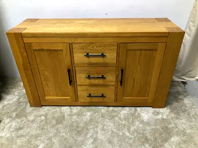 SOLID OAK WOOD BUFFET