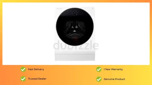 LG Washing machine 12/7 Kg With Dryer SIGNATURE TWIN Wash Inverter Heat Pump Drying Washer And Dryer
