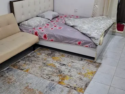 استوديو / مساحه جيده / شامل كل الفواتير / بدون تامين / فرش كامل / النباعه / الشارقه