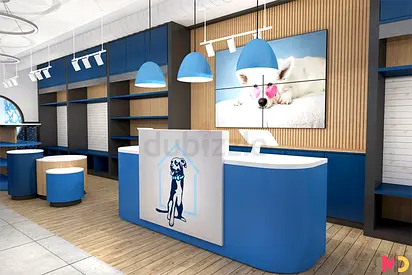 [DXB-FIT] Pet Shop Counter & Display Furniture | Custom Fit Out & Renovation