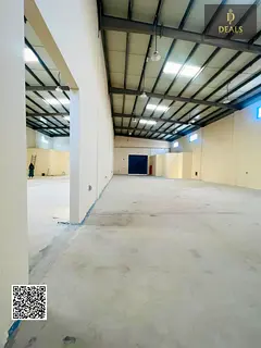 120 kW Power Warehouse with Labour Accommodation | 10,000 Sqft Ground Floor | Umm Al Quwain