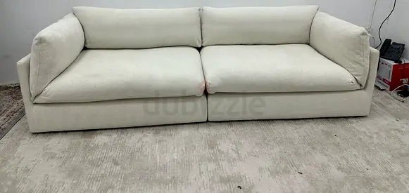 Excellent condition the loom collection three seater sofa