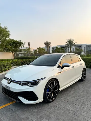 Volkswagen Golf R 2023 | Gcc | Under Warranty and Service Contract | Low mileage | No accidents