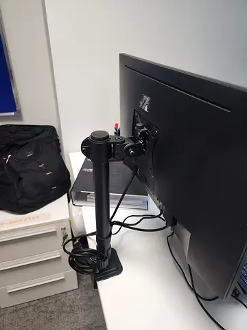 Office monitor with arm ( c type , hdmi cables output)