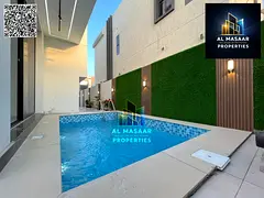 A villa in a prime location featuring two floors, a rooftop terrace, and a private pool; the price i