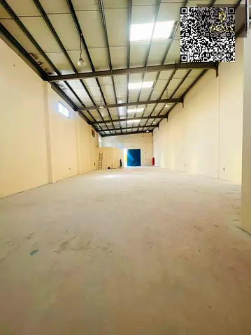Warehouse for Rent in Umm Al Quwain | 10,000 Sq. Ft. | 120 KW Power | Labour Accommodation | AED 420,000