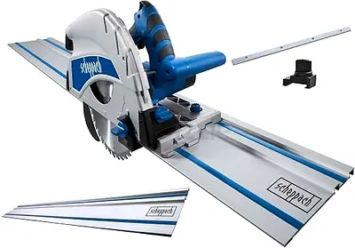 Scheppach PL75 1600W Plunge Saw with 1400mm Guide Rail