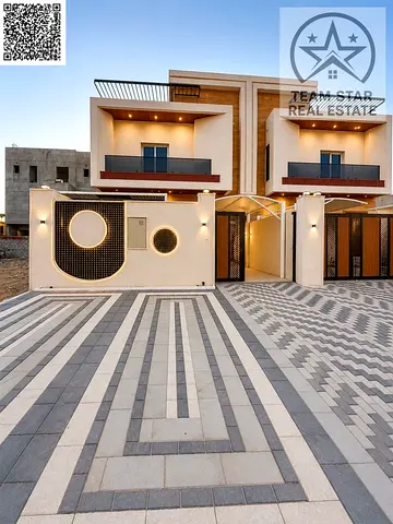 Luxury villa for sale in Al-Haliyo 2 - 4 master bedrooms - luxury finishing - registration fees included - 1.2 million