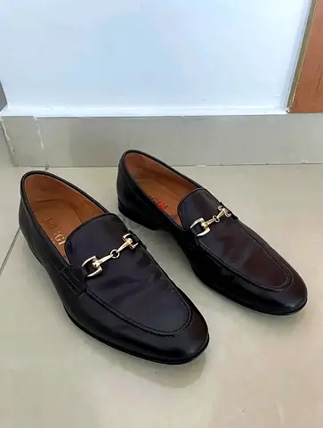 Brown Leather Shoes - Boggi Milano (Mint Condition - Casual / Smart Casual / Formal)