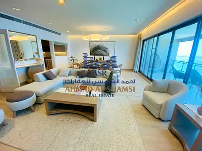 Fully Renovated 3BR + Maids Room || Direct Beach View || Chiller Free || Private Beach Access || All Amenities Free
