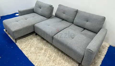 Like new condition home centre lshape sofa