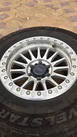 RRW beadlock wheels with new tires (set of 5)