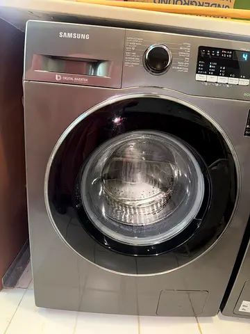 Samsung Front Load Washing Machine - 8kg, Dark Silver