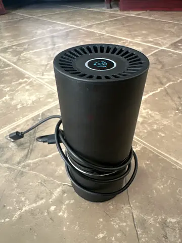 Portable USB Desk Air Purifier / Mini Fan (Cylindrical)