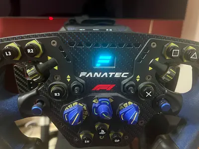 Fanatec Podium DD1 PS5 Edition with Fanatec V2 pedals - Excellent Condition