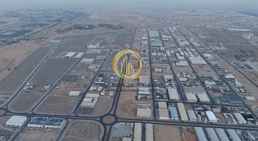 للبيع ارض صناعيه الحنو الجليل الصجعه الصناعيه مساحه 13,880 قدم مربع علي شارع 24 سهله الدخول والخروج من شارع الامارات العابر