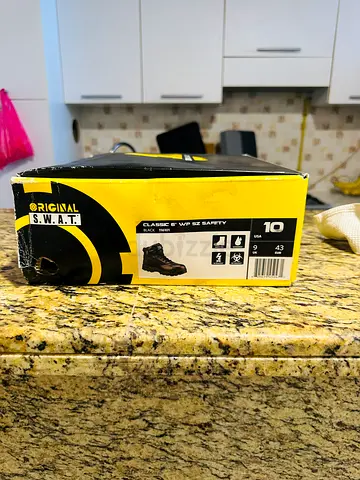 Original S.W.A.T. Classic 6" WP SZ Safety Boots - Size 10 (Box)