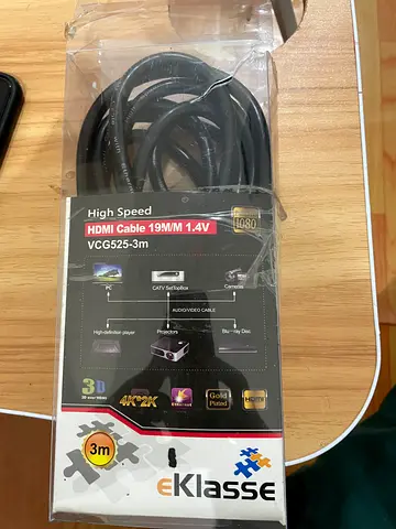 High Speed HDMI Cable eKLASSE Brand New 3 Meter