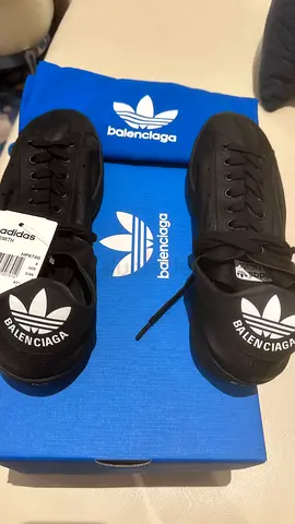 Adidas Balenciaga Stan Smith Core sneackers ,black ,size 43