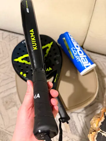 Used KUKMA Padel Racket with Babolat Balls -Perfect Condition