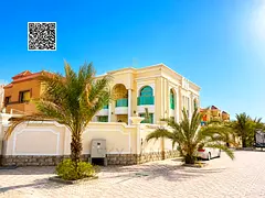 Corner villa – spacious – in Al Muwaihat area – directly from the owner – includes air condi