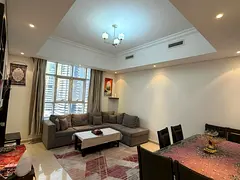 One bedroom and living room / at an amazing price / furnished with hotel-style furniture / with a pa