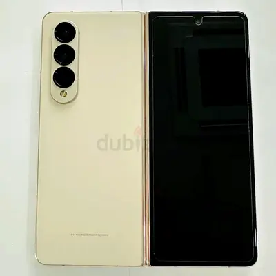 Samsung Galaxy Z Fold4 (Beige) - Foldable Phone in Good Condition