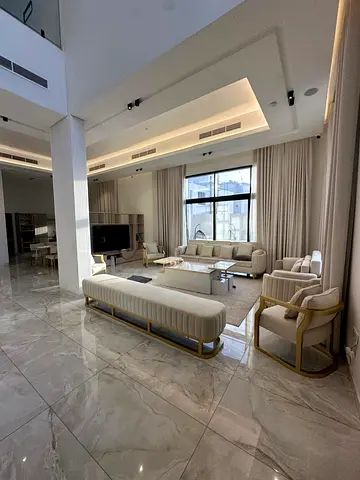 Modern villa for rent (5 bedroom +2 living room+maid room+kitchen +store+parking+laundry room