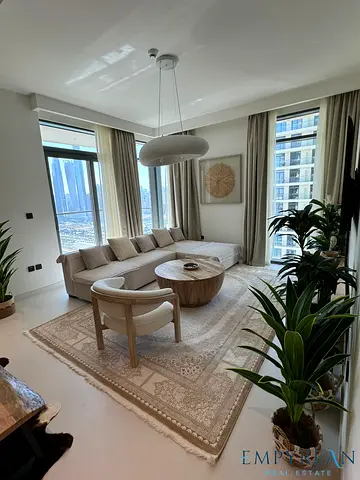 High-Floor 2BR | Marina & City Views | Furnished Apartment| with Balcony