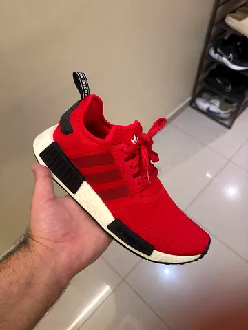 Adidas NMD R1 Red Sneakers