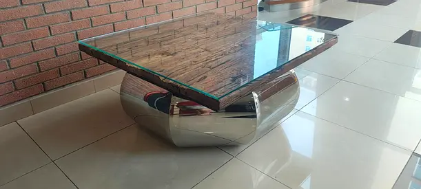 RAILWAY WOOD COFFEE TABLE
