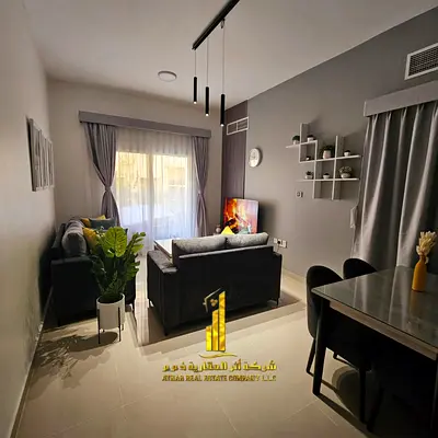 1BHK for monthly rent in Ajman - Al Jurf 2 | Includes bills and internet - Book now! ✅ The apartment is fully furnished with luxurious furniture.