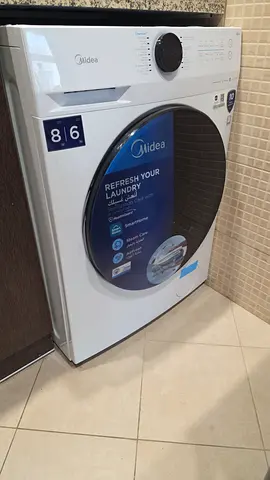 Midea 8/6 kg Washer Dryer Combo - Front Load, Good Condition