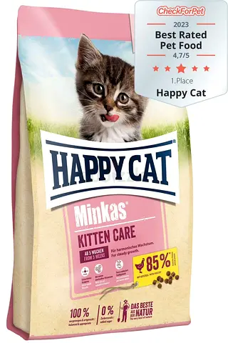 HAPPY CAT - Minkas Kittens Care Dry Food 10kg