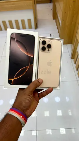 Apple iPhone 16Pro Max - 256GB - Gold (Sealed Box)