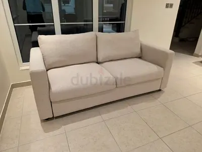 Vimle two seater sofa bed with mattress