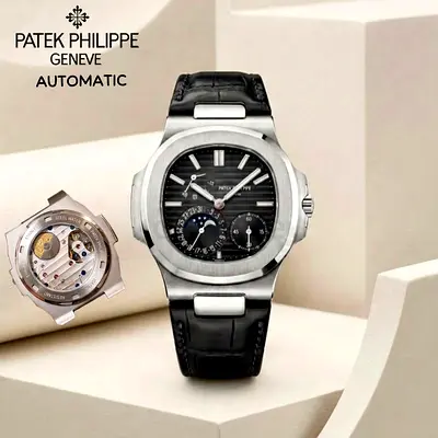 Patek philippe automatic complication mens watch