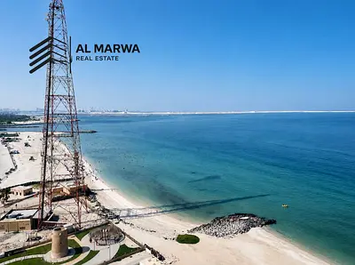 Private Beach || Luxury 2BR + Maids Room || Fully Furnished || Chiller Free || Parking Free || All Amenities Free