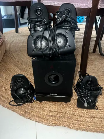 Logitech Z506 5.1 Surround Sound Speaker System – Complete Set