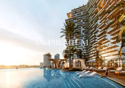 Golf & Lagoon View | 1BR Apartment | DAMAC District Tower B | Furnished Unit