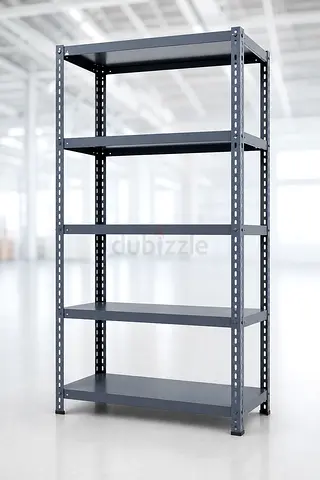 5-Tier Heavy Duty Metal Shelving Unit — Industrial Storage Rack