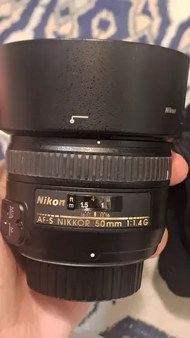 Nikon Lense 50mm 1.4G