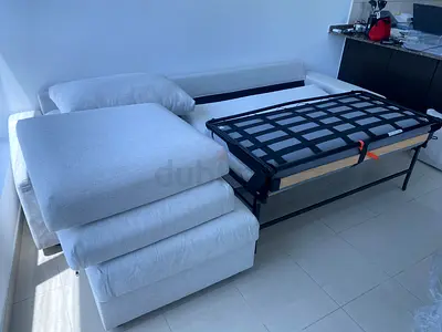 Ikea vimle L shape sofa bed Beige Excellent Condition
